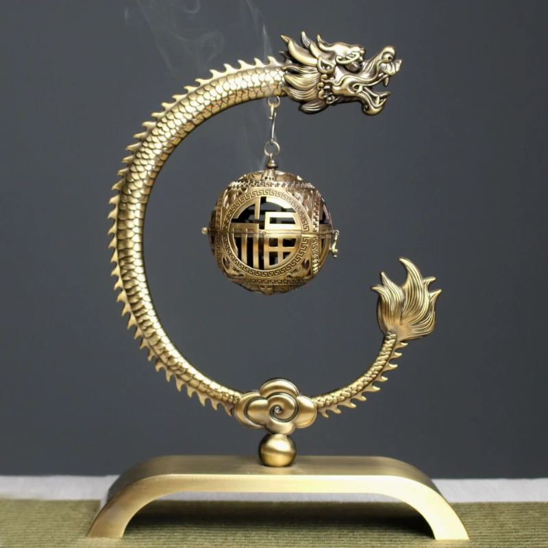 YXY Hanging Alloy Backflow Incense Burner Dragon Success and Fame Metal Crafts Decoration Incense Holder for Christmas Gifts
YXY Hanging Alloy Backflow Incense Burner Dragon Success and Fame Metal Crafts Decoration Incense Holder for Christmas Gifts