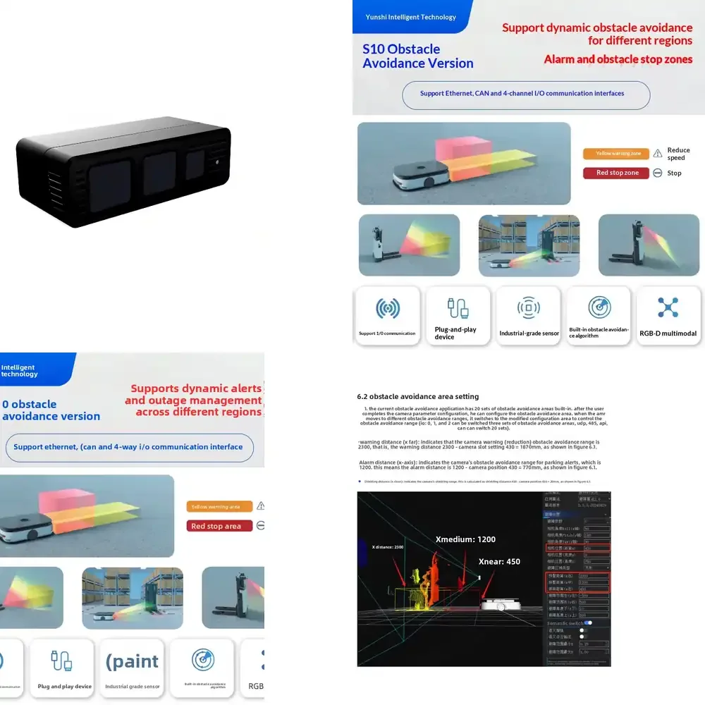 Yunshis Industrial Solid-State LiDAR DToF 8m Range High-Precision Forklift Active Obstacle Avoidance
Yunshis Industrial Solid-State LiDAR DToF 8m Range High-Precision Forklift Active Obstacle Avoidance