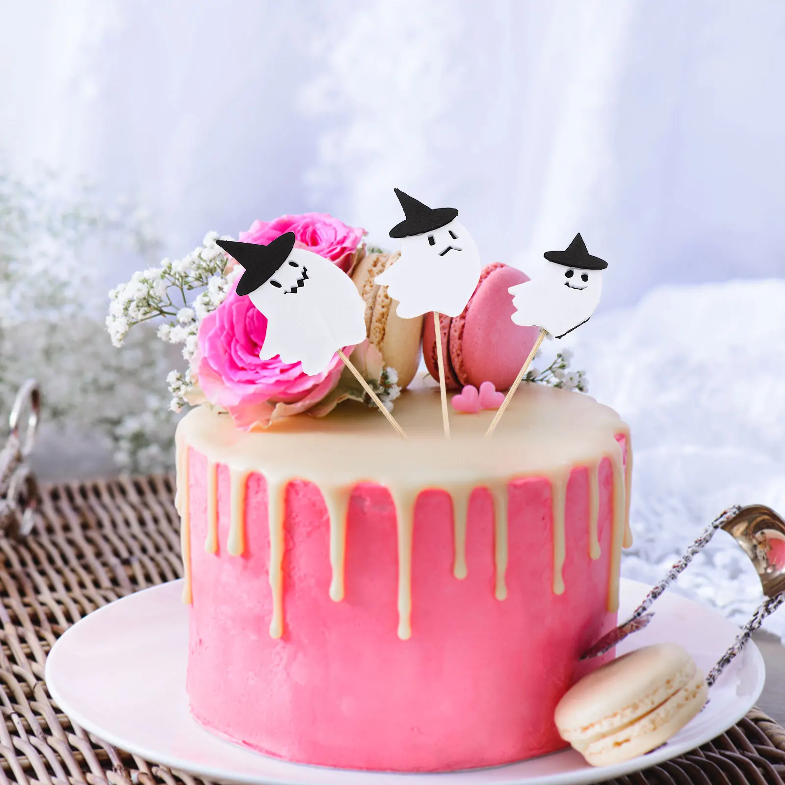 30pcs Cake Decoration Inserts Halloween Cupcake Toppers White Cake Decorations Party Supplies Kitchen Bar
30pcs Cake Decoration Inserts Halloween Cupcake Toppers White Cake Decorations Party Supplies Kitchen Bar
