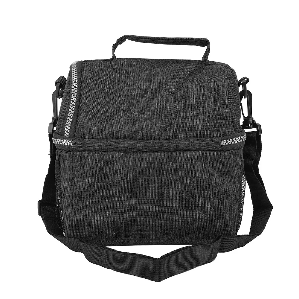 Durable Oxford Cloth Insulated Lunch Bag Waterproof Large Capacity Leakproof Lunch Bag Dual Compartment Picnic Bag Outdoor
Durable Oxford Cloth Insulated Lunch Bag Waterproof Large Capacity Leakproof Lunch Bag Dual Compartment Picnic Bag Outdoor