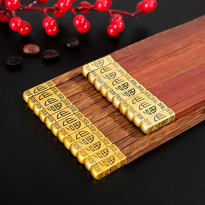 Chinese Wooden Chopsticks Set Solid Wooden Chopsticks Restaurant Kitchen Tableware Accessories Lacquerless Waxless Anti-slip
Chinese Wooden Chopsticks Set Solid Wooden Chopsticks Restaurant Kitchen Tableware Accessories Lacquerless Waxless Anti-slip