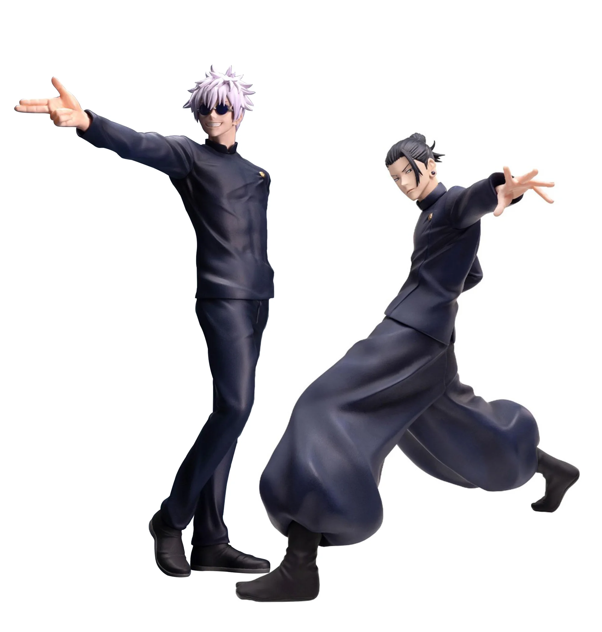 Anime JJK Figure Gojo Satoru Geto Suguru Action Figure Statue Model PVC Collectible Toy Desktop Ornament Fans Gift 17-20cm
Anime JJK Figure Gojo Satoru Geto Suguru Action Figure Statue Model PVC Collectible Toy Desktop Ornament Fans Gift 17-20cm