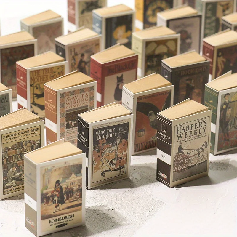 120 Sheet Vintage Mini Memo Pad Tearable Notebook Material Paper DIY Journal Planner Notepad Kawaii Stationery
120 Sheet Vintage Mini Memo Pad Tearable Notebook Material Paper DIY Journal Planner Notepad Kawaii Stationery