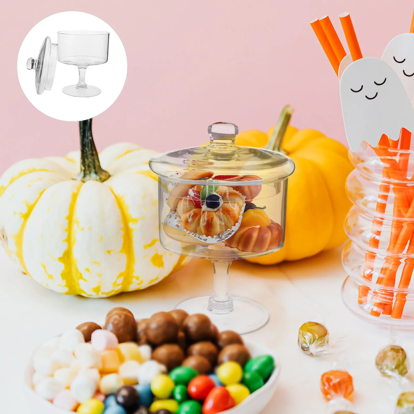 Small Clear Glass Cake Plate Elevated Dome Footed Stand Candy Cheese Dessert Display Wedding Party Cupcake Holder Table
Small Clear Glass Cake Plate Elevated Dome Footed Stand Candy Cheese Dessert Display Wedding Party Cupcake Holder Table