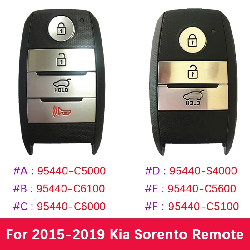 XRNKEY 2015-2019 Kia Sorento Smart Key 95440-C5000 95440-C6100 95440-C6000 95440-S4000 95440-C5600 95440-C5
XRNKEY 2015-2019 Kia Sorento Smart Key 95440-C5000 95440-C6100 95440-C6000 95440-S4000 95440-C5600 95440-C5