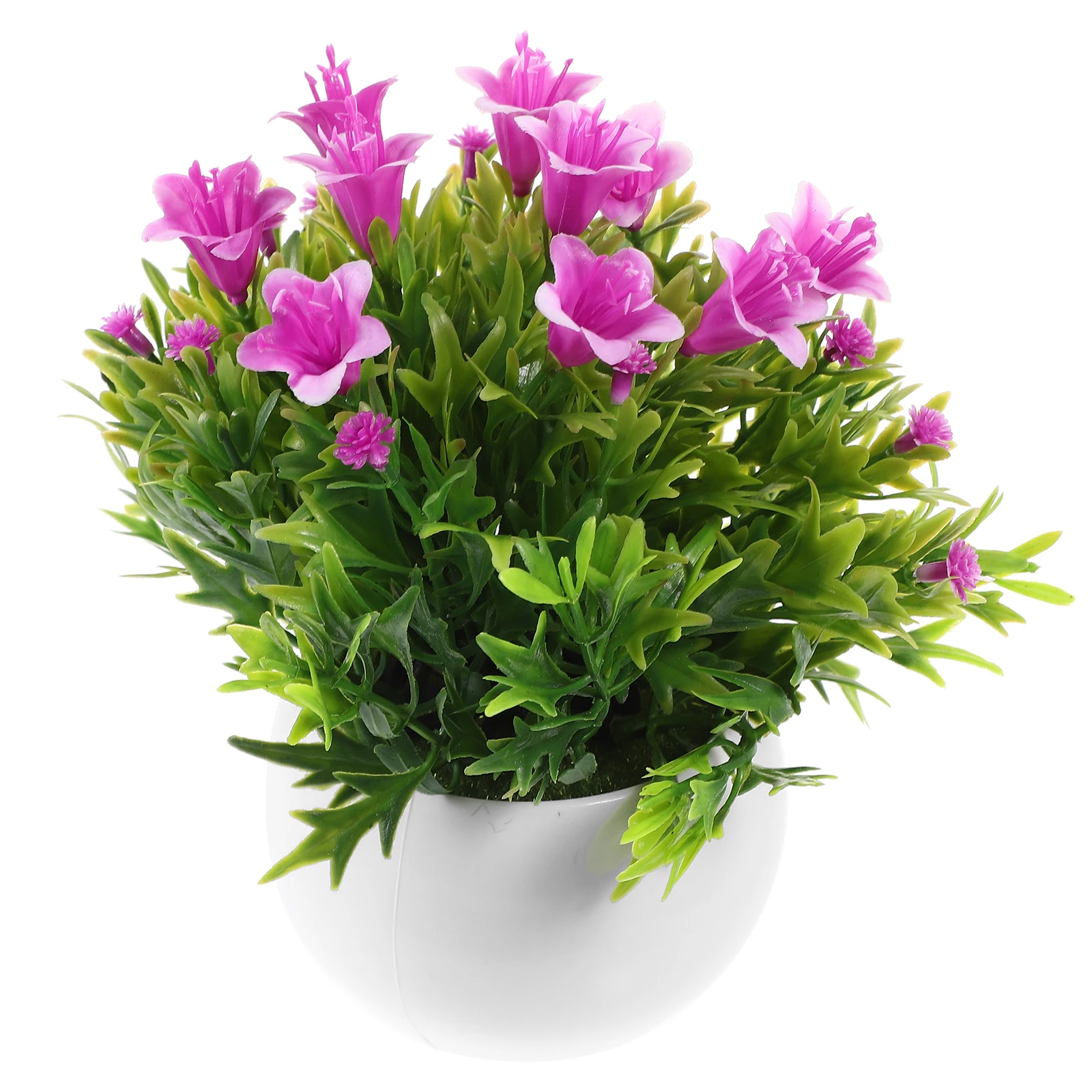 Artificial Flower Bonsai Semi Circle Lily Small Potted Plant Faux Indoor Decor PP PVC Material Lifelike Appearance Fake Plants
Artificial Flower Bonsai Semi Circle Lily Small Potted Plant Faux Indoor Decor PP PVC Material Lifelike Appearance Fake Plants