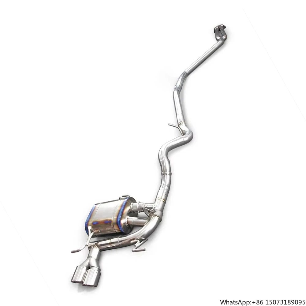 Suitable for E90 E92 320i 318i 325i 2007-2012 High Performance Titanium Exhaust Pipe Catback Exhaust With Vacuum Valve
Suitable for E90 E92 320i 318i 325i 2007-2012 High Performance Titanium Exhaust Pipe Catback Exhaust With Vacuum Valve