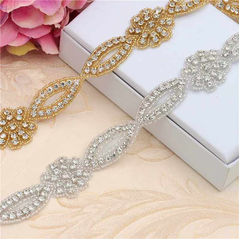 Adjustable Crystal Chain Belt with Hand-Embroidered Appliques for Bridal Gowns/Couture Dresses/Evening Wear Embellishment
Adjustable Crystal Chain Belt with Hand-Embroidered Appliques for Bridal Gowns/Couture Dresses/Evening Wear Embellishment