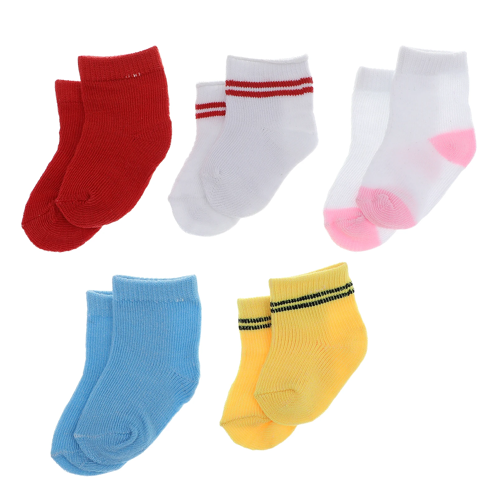 18 Inch Socks Girl Baby Accessories Costume Outfit Soft Comfortable Reusable Multiple Styles Action Figure
18 Inch Socks Girl Baby Accessories Costume Outfit Soft Comfortable Reusable Multiple Styles Action Figure