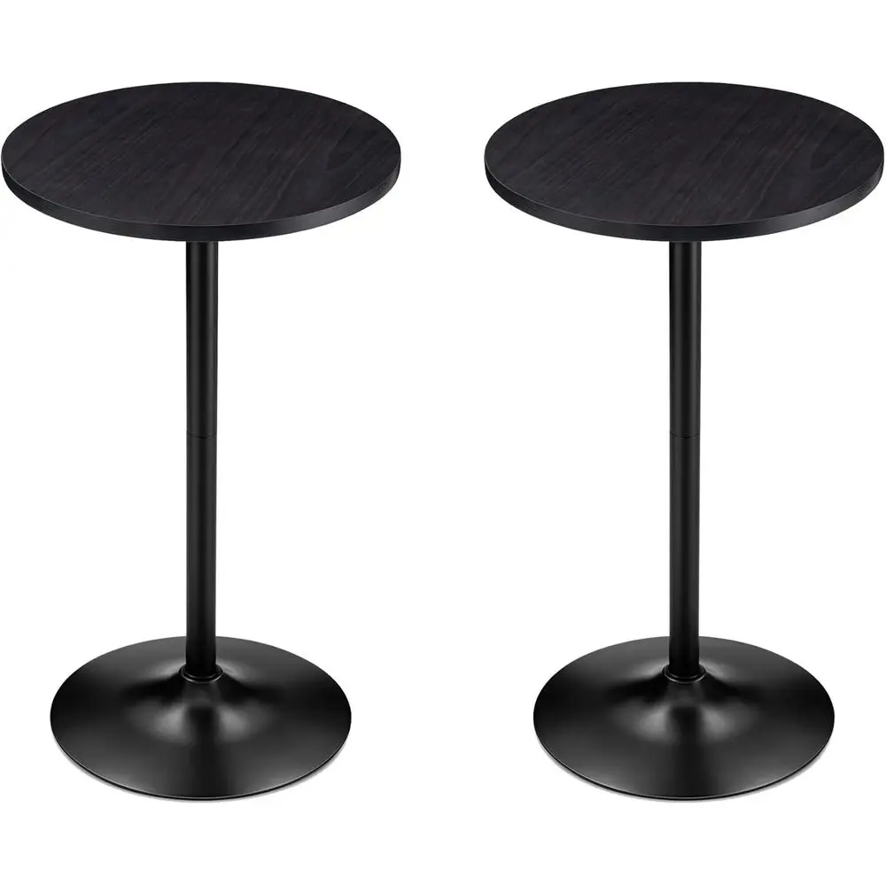 Round 39.5 High Pub Table with Charcoal Gray Walnut Veneer Top and Black Metal Base for Bistro, Restaurant, or Kitchen Island
Round 39.5 High Pub Table with Charcoal Gray Walnut Veneer Top and Black Metal Base for Bistro, Restaurant, or Kitchen Island