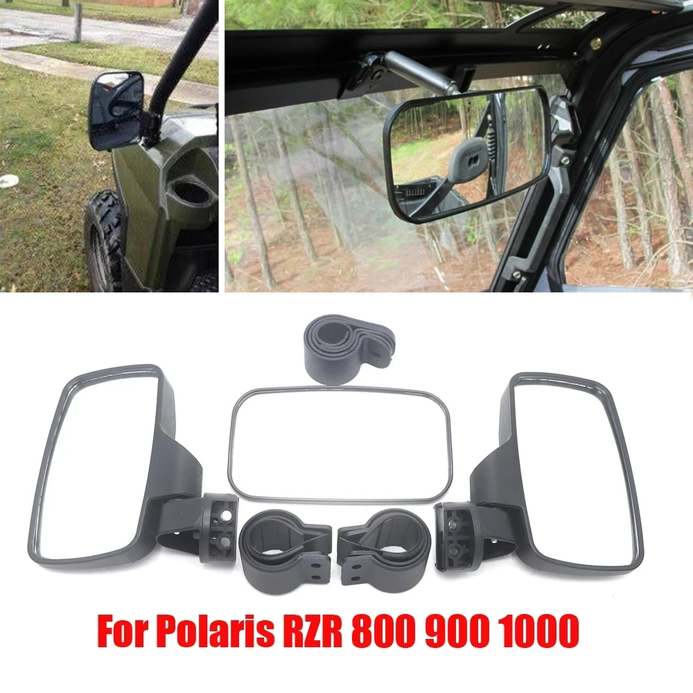 UTV Shockproof Side Mirror Accessories Rearview Mirror w/ 1.75" 2" Roll Cages for can am for Yamaha For Polaris RZR 800 900 1000
UTV Shockproof Side Mirror Accessories Rearview Mirror w/ 1.75" 2" Roll Cages for can am for Yamaha For Polaris RZR 800 900 1000