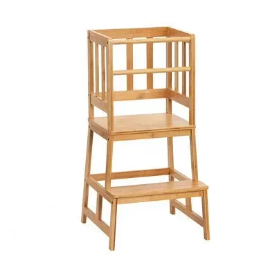 2026 Bamboo Kids Kitchen Step Stool Helper with Removable Anti-Drop Railing Safety Rail Standing Learning Towers
2026 Bamboo Kids Kitchen Step Stool Helper with Removable Anti-Drop Railing Safety Rail Standing Learning Towers