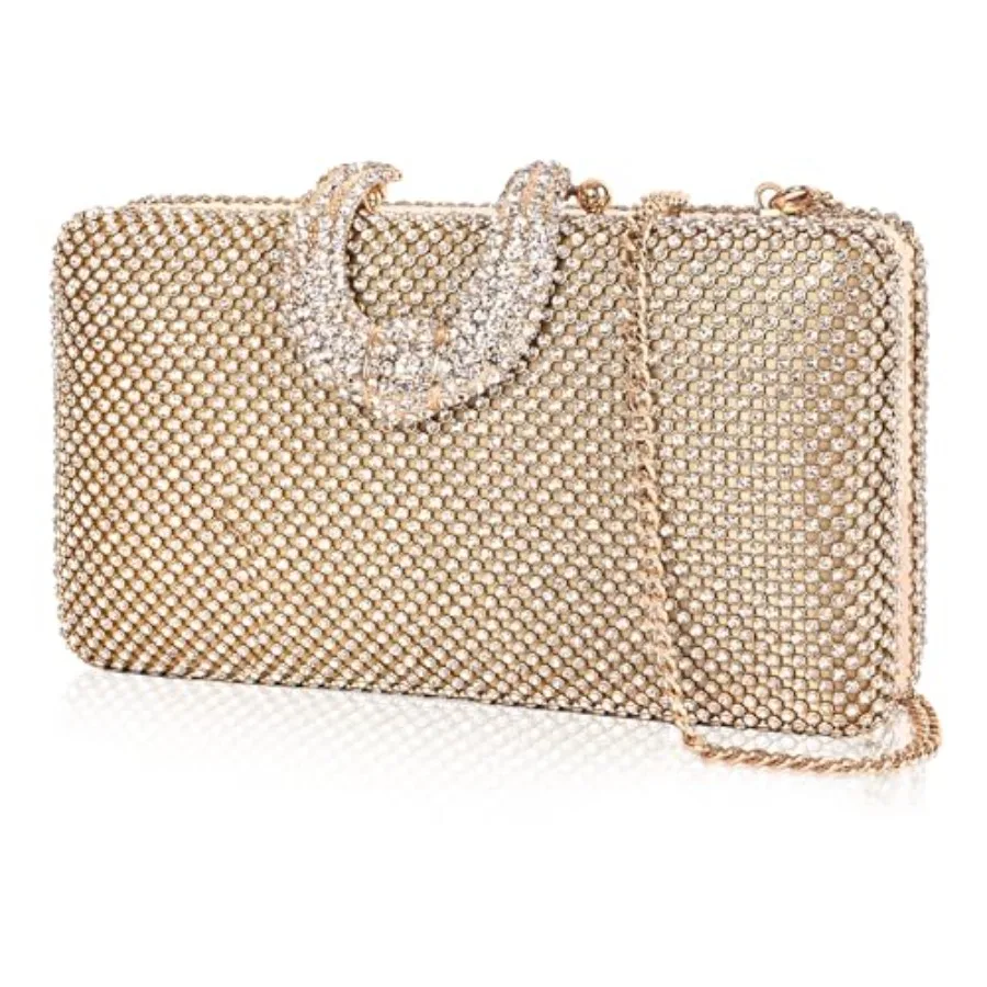 Sparkly Rhinestone Crystal Clutch for Wedding Party Dressy Handbag Formal Party Evening Bag For Women
Sparkly Rhinestone Crystal Clutch for Wedding Party Dressy Handbag Formal Party Evening Bag For Women