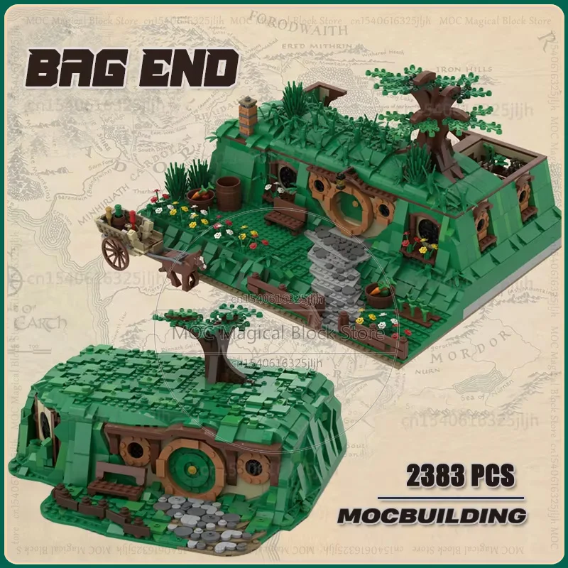 Movie Ideas Bag End MOC Building Blocks House UCS Technology Bricks An Unexpected Gathering City Model Kid Toys Gifts
Movie Ideas Bag End MOC Building Blocks House UCS Technology Bricks An Unexpected Gathering City Model Kid Toys Gifts