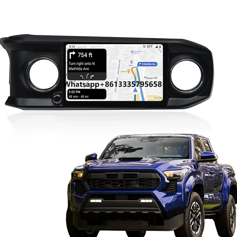 Android Car Player Car Stereo Touch Screen Radio for Car Head Unit Multimedia Navigation Gps Carplay for Tacoma 2016-2022
Android Car Player Car Stereo Touch Screen Radio for Car Head Unit Multimedia Navigation Gps Carplay for Tacoma 2016-2022
