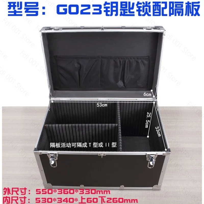 Hardware Toolbox Aluminum Alloy Large Storage Suitcase Shockproof Cotton Partition with Lock Pre Cut Foam Tool Organizer Box
Hardware Toolbox Aluminum Alloy Large Storage Suitcase Shockproof Cotton Partition with Lock Pre Cut Foam Tool Organizer Box