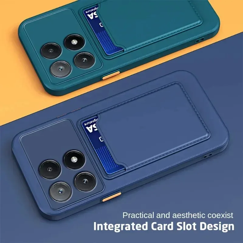 For Xiaomi Mi 15T Pro 15 T Mi15T 15tPro 5G Card Slot Wallet Silicone Case Candy Color Shockproof Matte Protection Soft TPU Cover
For Xiaomi Mi 15T Pro 15 T Mi15T 15tPro 5G Card Slot Wallet Silicone Case Candy Color Shockproof Matte Protection Soft TPU Cover