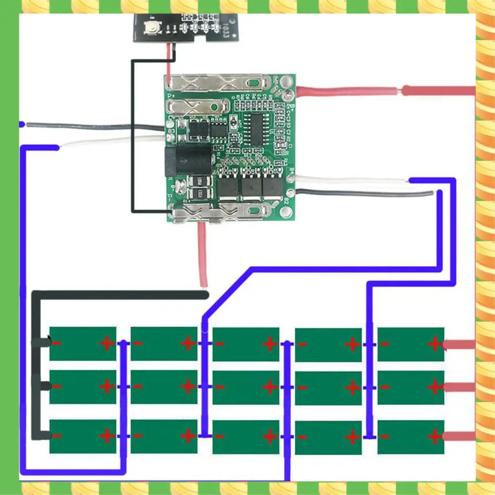 AB53 2X корпус литиевой батареи печатная плата для Lomvum Zhipu Hongsong Jingmi без оригинальной литиевой батареи 18 В, 10 отверстий
AB53 2X корпус литиевой батареи печатная плата для Lomvum Zhipu Hongsong Jingmi без оригинальной литиевой батареи 18 В, 10 отверстий
