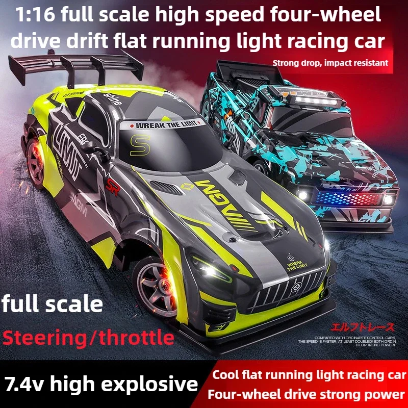 Kawaii Toy Car Guft-Hot 1:16 Full-scale High-speed 4WD Rc Drift Car,Flat Running Light Remote Control Car,Rc Truck Toys for Boys
Kawaii Toy Car Guft-Hot 1:16 Full-scale High-speed 4WD Rc Drift Car,Flat Running Light Remote Control Car,Rc Truck Toys for Boys