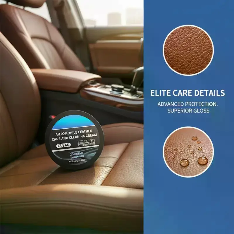 120g Household Leather Care Cleaner Leather Care Cream Maintenance Cream Sofa Shoe Descaling Decontamination Cleaning
120g Household Leather Care Cleaner Leather Care Cream Maintenance Cream Sofa Shoe Descaling Decontamination Cleaning