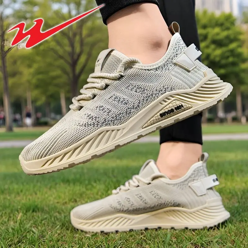 Mesh Fashion Breathable Men Running Shoes Lightweight Casual Sports Sneakers Durable Daily Outdoor Shoes
Mesh Fashion Breathable Men Running Shoes Lightweight Casual Sports Sneakers Durable Daily Outdoor Shoes