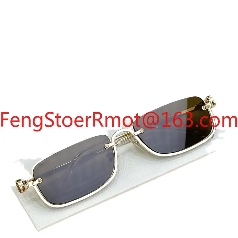 Suitable for female trendy personality small box hot-selling sunglasses retro half frame uv400 1278
Suitable for female trendy personality small box hot-selling sunglasses retro half frame uv400 1278
