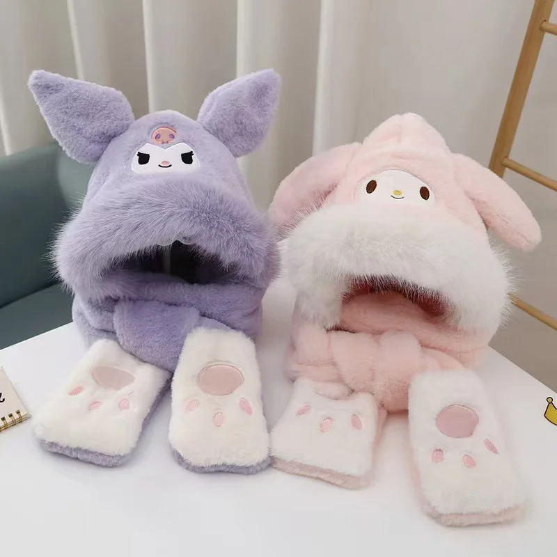 Cartoon Children's Hat Glove Integrated Anime Plush Toy Cute Doll Stuffed Animal Soft Doll Plush Christmas Thanksgiving Gift
Cartoon Children's Hat Glove Integrated Anime Plush Toy Cute Doll Stuffed Animal Soft Doll Plush Christmas Thanksgiving Gift