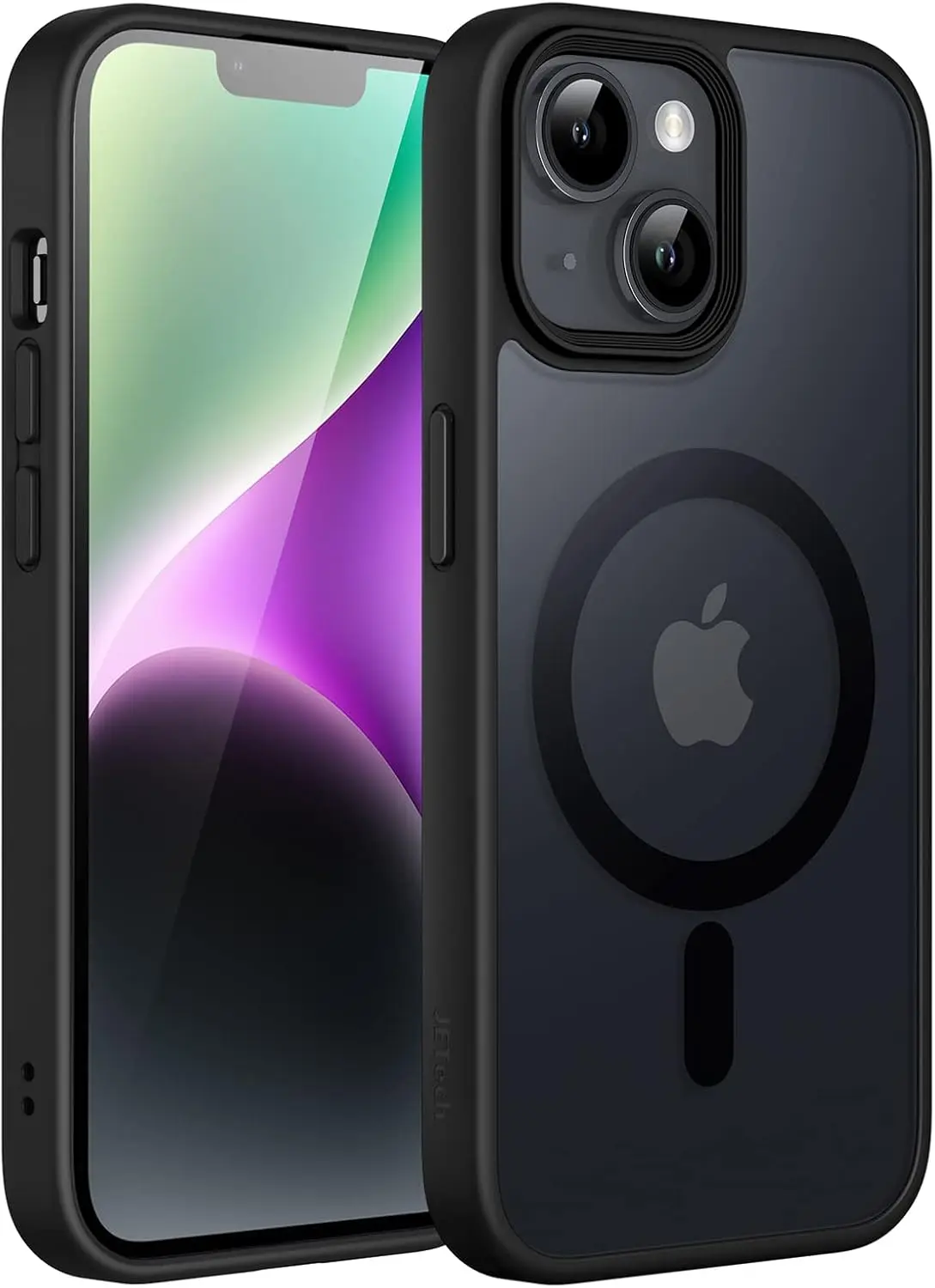 Magnetic Case for iPhone 14 6.1-Inch with MagSafe, Translucent Matte Slim Shockproof Cover (Black)
Magnetic Case for iPhone 14 6.1-Inch with MagSafe, Translucent Matte Slim Shockproof Cover (Black)