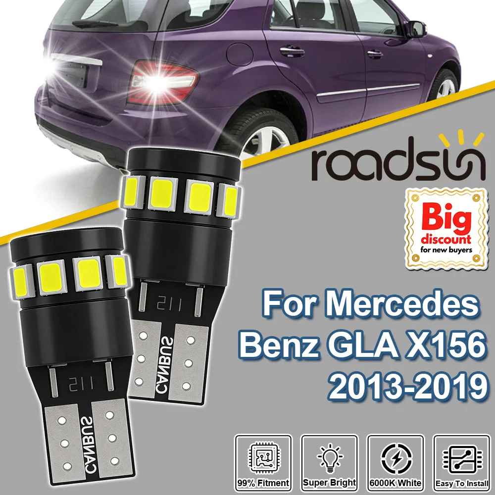 Roadsun 2 шт. светодиодные лампы Canbus для подсветки номерного знака для Mercedes Benz GLA X156 2013 2014 2015 2016 2017 2018 2019
Roadsun 2 шт. светодиодные лампы Canbus для подсветки номерного знака для Mercedes Benz GLA X156 2013 2014 2015 2016 2017 2018 2019