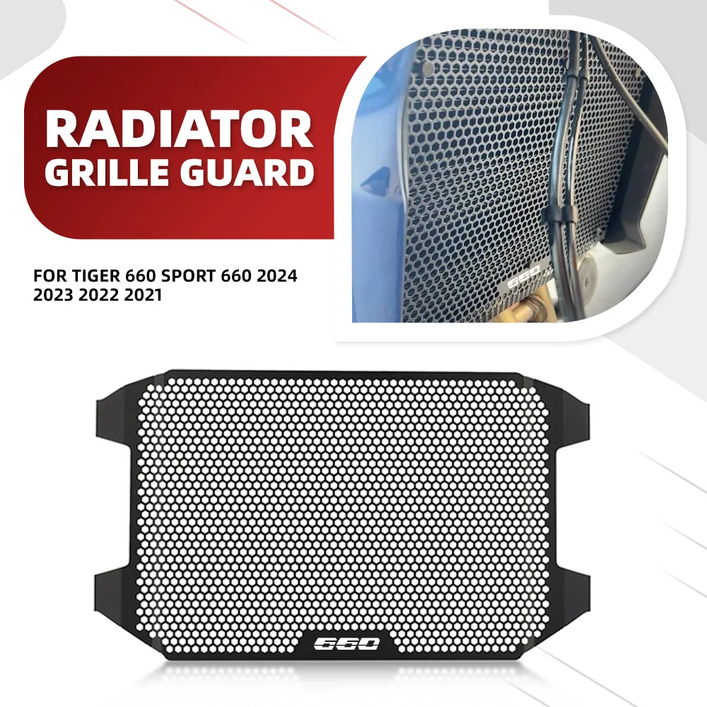 For Tiger 660 SPORT 660 2024 2023 2022 2021 Radiator Guard Water Coolant Protector Tank Mesh Grille Protection Tiger SPORT 660
For Tiger 660 SPORT 660 2024 2023 2022 2021 Radiator Guard Water Coolant Protector Tank Mesh Grille Protection Tiger SPORT 660