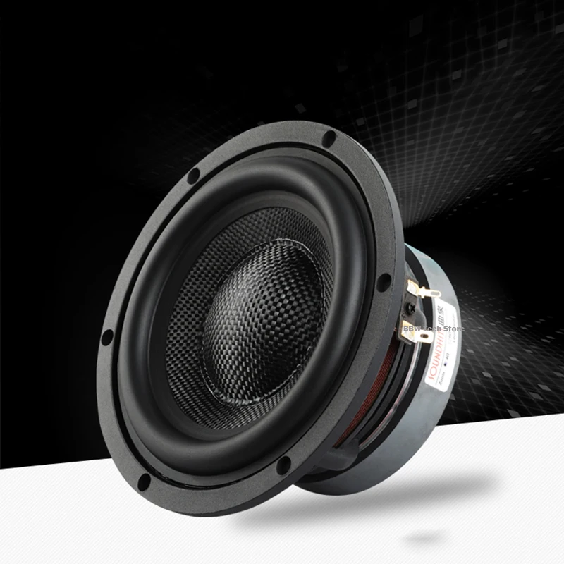 1PCS 6.5 Inch Subwoofer Speaker Driver 4 8 Ohm 80W HiFi Music Home Theater Sound System Glass Fiber Cone Audio Loudspeaker
1PCS 6.5 Inch Subwoofer Speaker Driver 4 8 Ohm 80W HiFi Music Home Theater Sound System Glass Fiber Cone Audio Loudspeaker