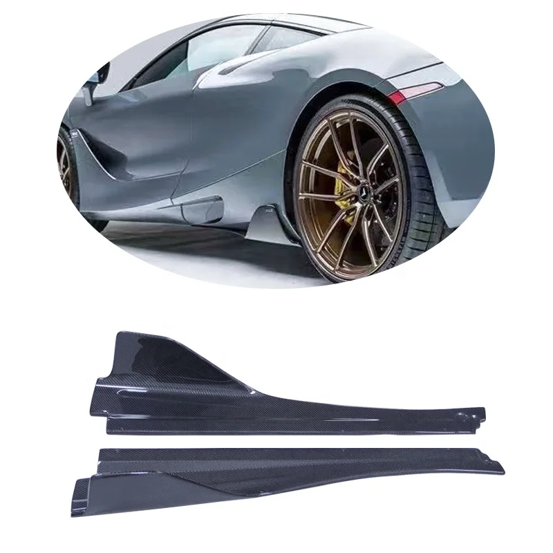 MXGET High Quality V Style Carbon Fiber Car Bumpers Body Kit Side Skirts for Mclaren 720S Body Kit
MXGET High Quality V Style Carbon Fiber Car Bumpers Body Kit Side Skirts for Mclaren 720S Body Kit