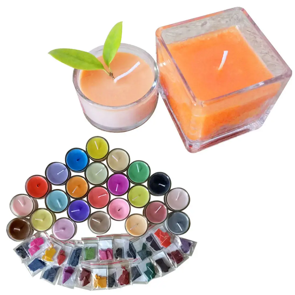24 Colors 2G Each Wax Dye for Soy Paraffin DIY Making Kits Dye Chips Vibrant Even Coloring Fast
24 Colors 2G Each Wax Dye for Soy Paraffin DIY Making Kits Dye Chips Vibrant Even Coloring Fast