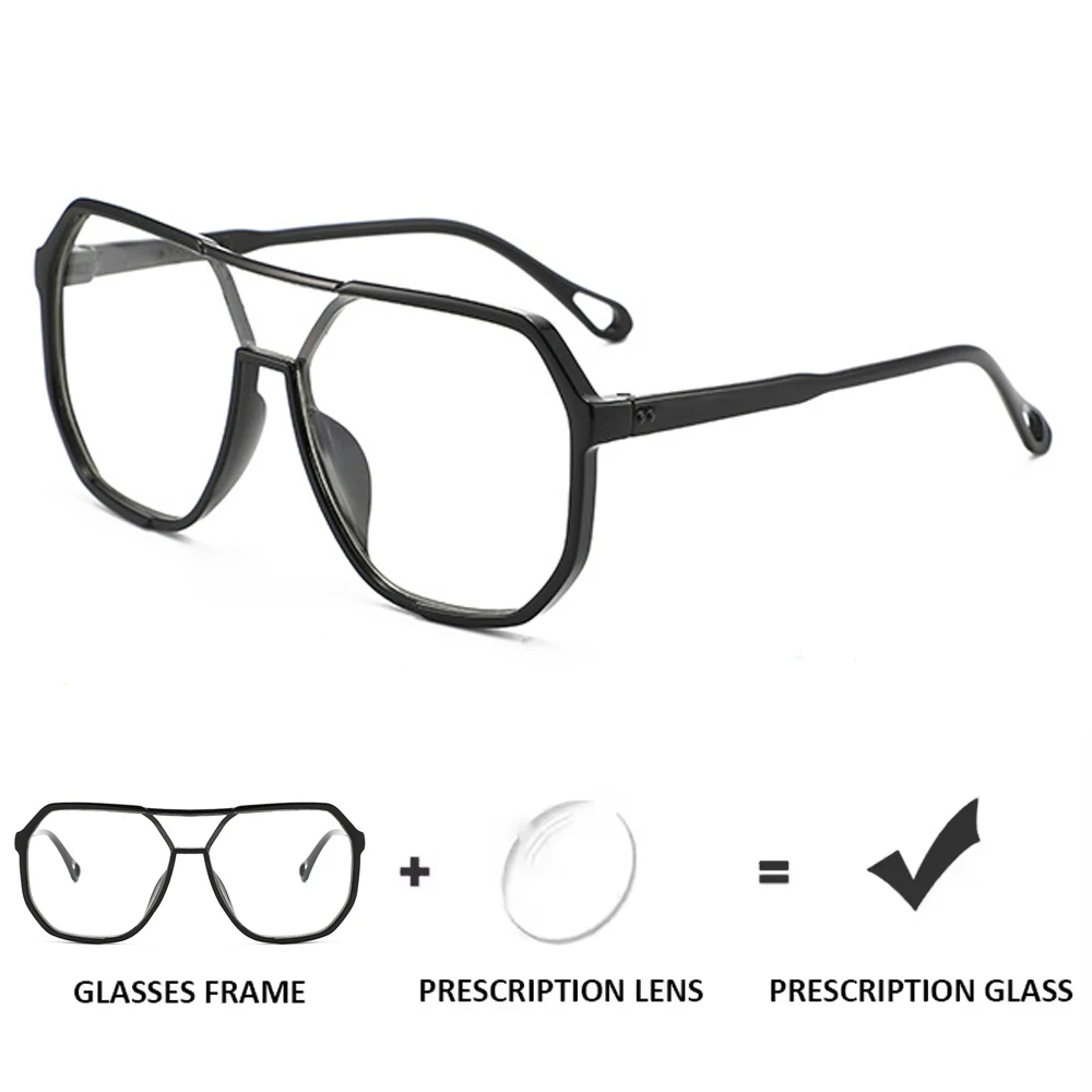 Prescription Glasses Women's Glasses Frames Double Beam Square Anti Blue Light Optical Lenses Prescription Computer Eyeglasses
Prescription Glasses Women's Glasses Frames Double Beam Square Anti Blue Light Optical Lenses Prescription Computer Eyeglasses