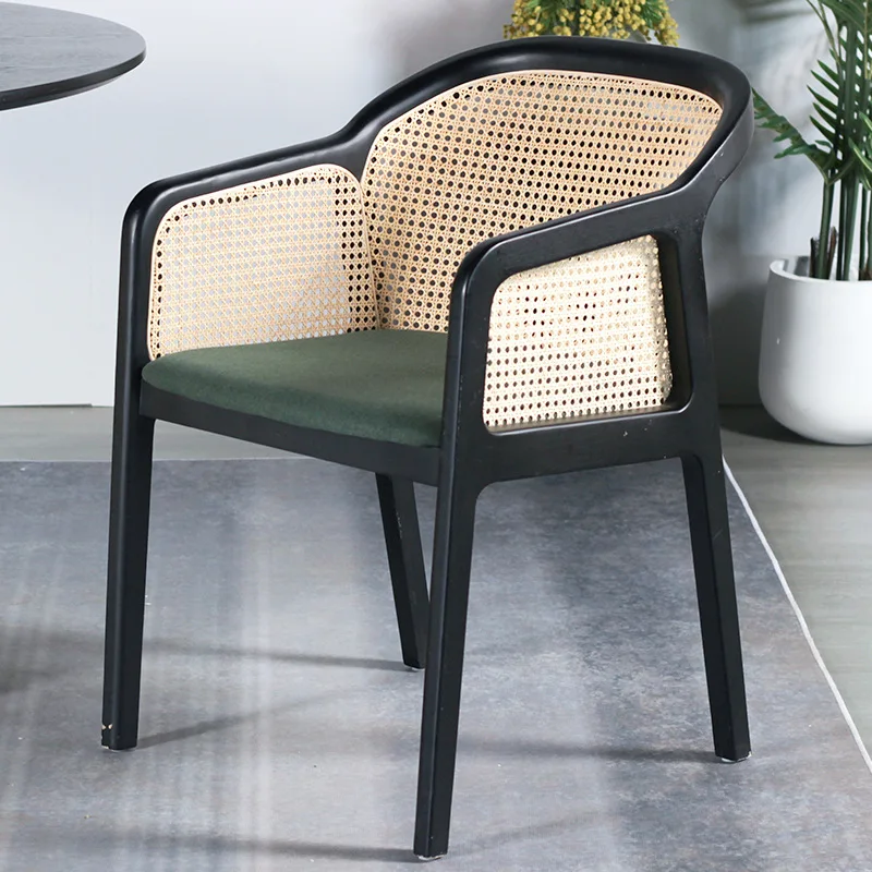 Customized Dining Chairs Spot Rattan Solid Wood Back Luxury Chair Chinese Creative Design Simple Armchair for Kitchen GM
Customized Dining Chairs Spot Rattan Solid Wood Back Luxury Chair Chinese Creative Design Simple Armchair for Kitchen GM