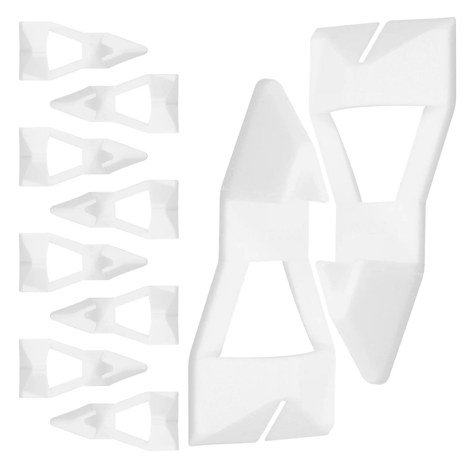 10pcs Shelf Brackets Layer Board Support Heavy Duty Floating Bracket White 18mm Kitchen Wardrobe Bathroom Bedroom Decor Plastic
10pcs Shelf Brackets Layer Board Support Heavy Duty Floating Bracket White 18mm Kitchen Wardrobe Bathroom Bedroom Decor Plastic