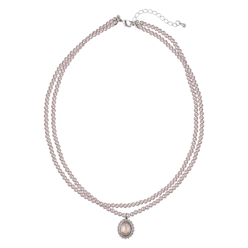 French Stacked Pearl Necklace Women's Light Luxury Niche Double Clavicle Chain Premium Accessories
French Stacked Pearl Necklace Women's Light Luxury Niche Double Clavicle Chain Premium Accessories