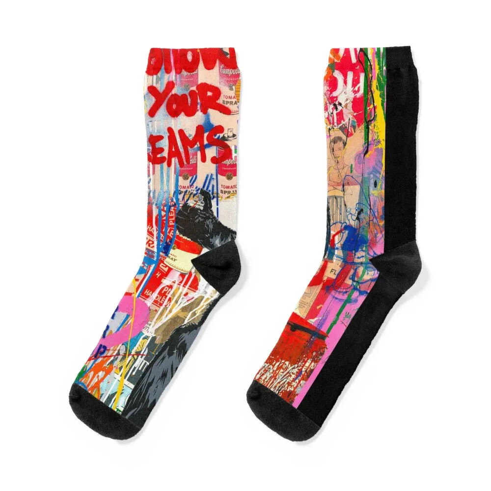 Носки Banksy Monkey Follow Your Dreams, мужские хлопковые носки высокого качества, рождественский подарок, зимние носки для девочек, мужские
Носки Banksy Monkey Follow Your Dreams, мужские хлопковые носки высокого качества, рождественский подарок, зимние носки для девочек, мужские