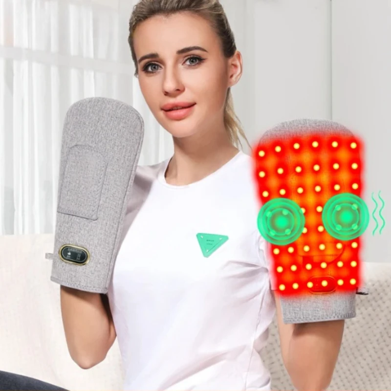 Red Ligh Heated Massage Brace Hand Warmer Relieves Winter Cold Induced Finger Stiffness Carpal Tunnel Syndrome Palm Support
Red Ligh Heated Massage Brace Hand Warmer Relieves Winter Cold Induced Finger Stiffness Carpal Tunnel Syndrome Palm Support