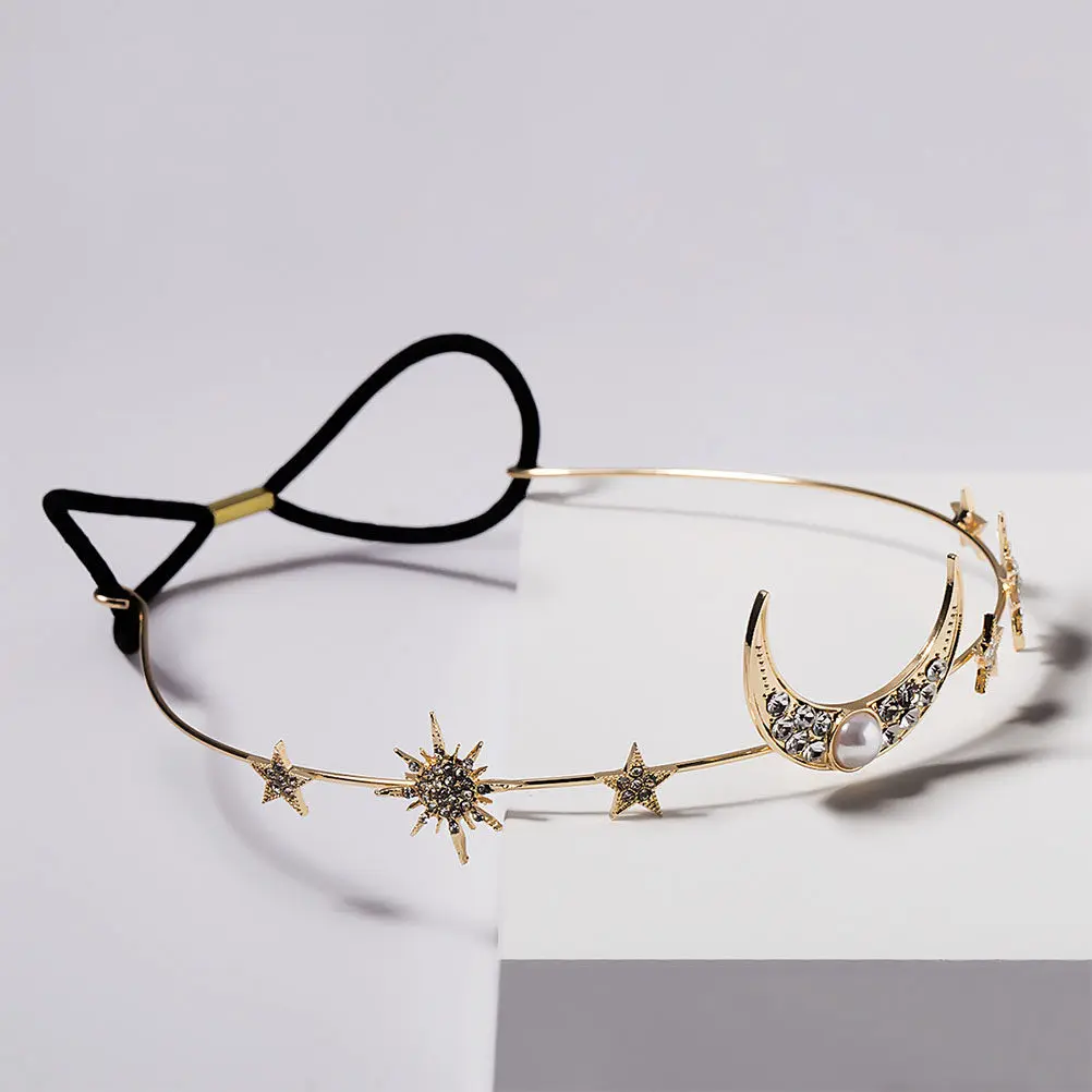 1 шт. Элегантная корона-аксессуар для волос со стразами в виде звезд и луны, тиара для невесты, украшение для головы на свадьбу и вечеринку, корона со звездами и луной
1 шт. Элегантная корона-аксессуар для волос со стразами в виде звезд и луны, тиара для невесты, украшение для головы на свадьбу и вечеринку, корона со звездами и луной