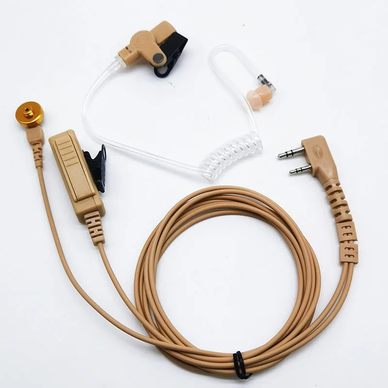Covert Acoustic Air Tube Earpiece PTT Mic Headset 2 Pin Earphone Skin Color for Baofeng UV-5R UV-5RA 888S Kenwood PUXING Radio
Covert Acoustic Air Tube Earpiece PTT Mic Headset 2 Pin Earphone Skin Color for Baofeng UV-5R UV-5RA 888S Kenwood PUXING Radio