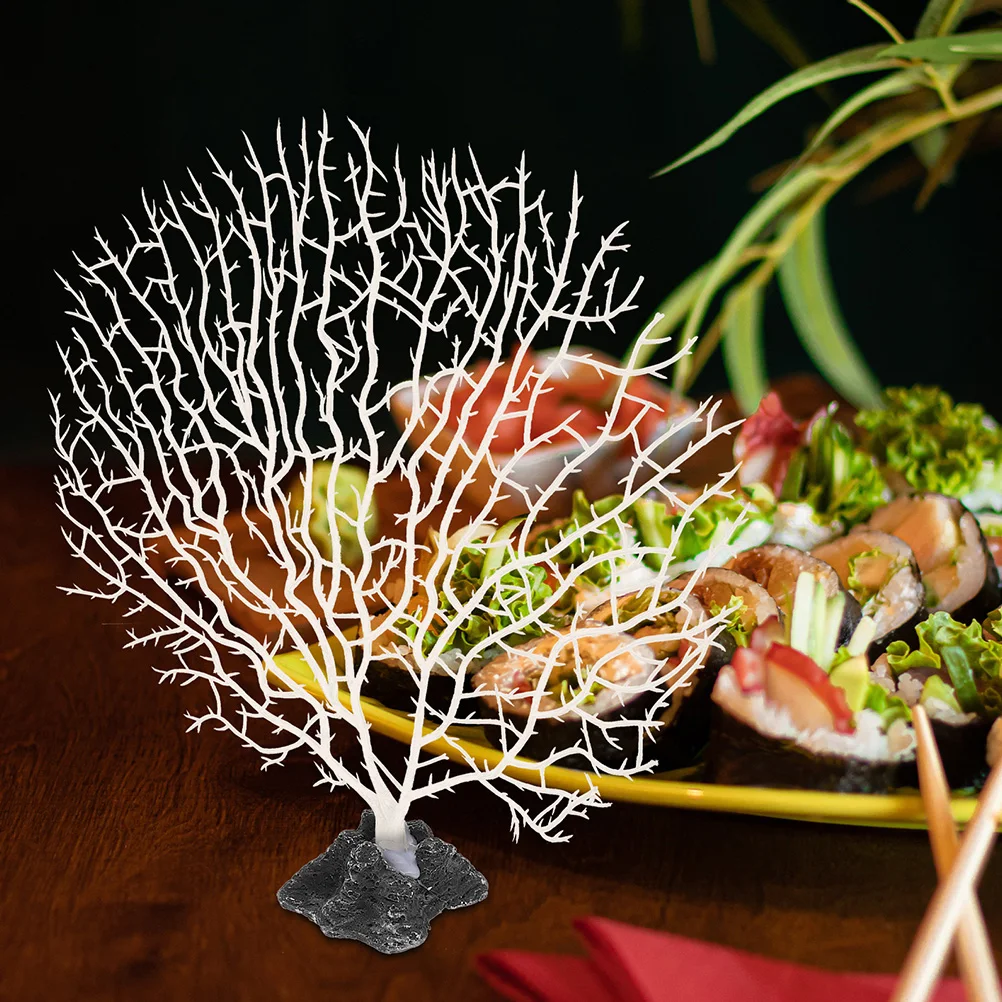 Simulated Coral naments for Sushi Plates Decorative Faux Plants Indoor Food Dish Fake Fish Bowl Decor Exquisite Portable Easy
Simulated Coral naments for Sushi Plates Decorative Faux Plants Indoor Food Dish Fake Fish Bowl Decor Exquisite Portable Easy