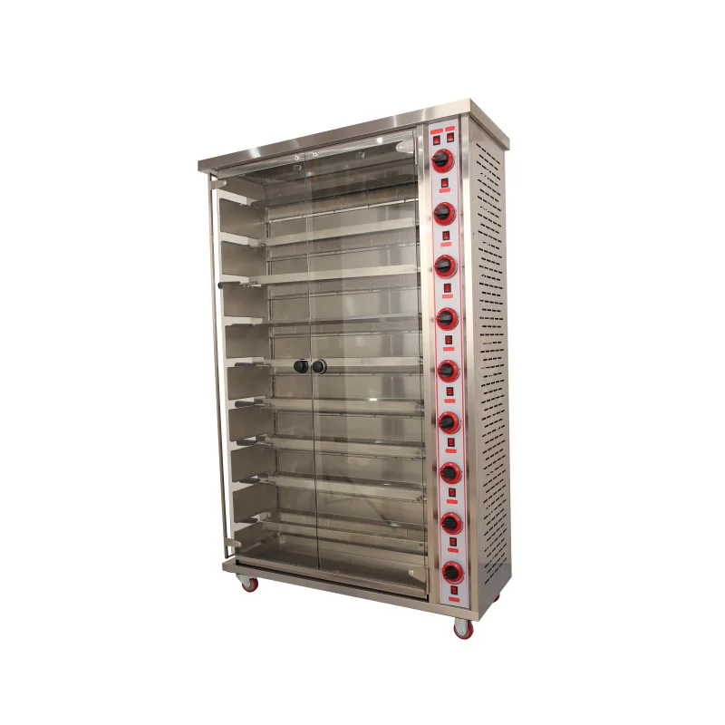 Industrial Commercial Stainless Steel 3 6 9 Rotary Gas Chicken Grill Rotisserie Machine Chicken Rotisserie Oven For Restaurant
Industrial Commercial Stainless Steel 3 6 9 Rotary Gas Chicken Grill Rotisserie Machine Chicken Rotisserie Oven For Restaurant