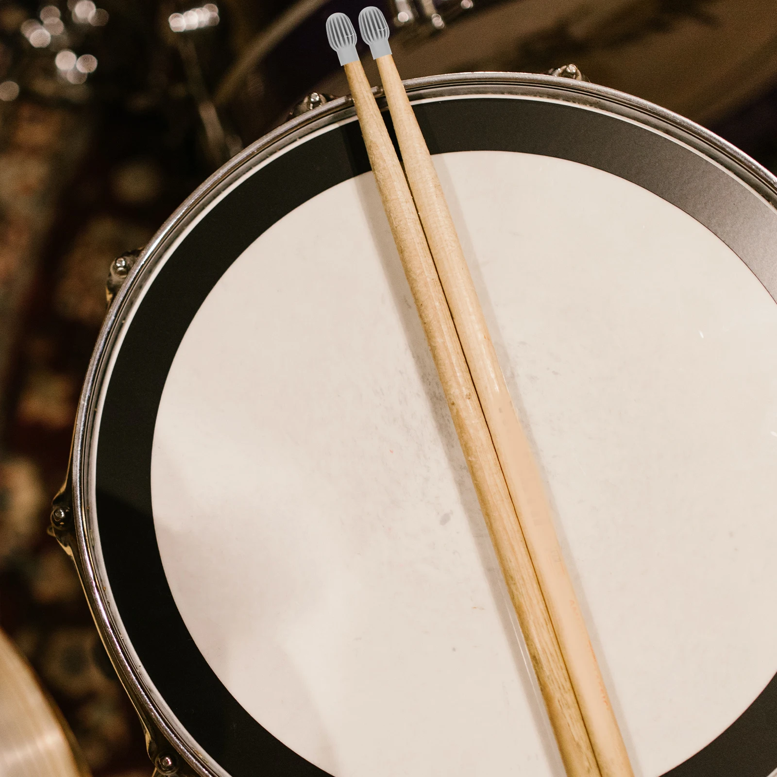 4pcs Drum Stick Silicone Covers Mute Practice Protectors Lightweight Beginner Drumsticks Holder Storage
4pcs Drum Stick Silicone Covers Mute Practice Protectors Lightweight Beginner Drumsticks Holder Storage