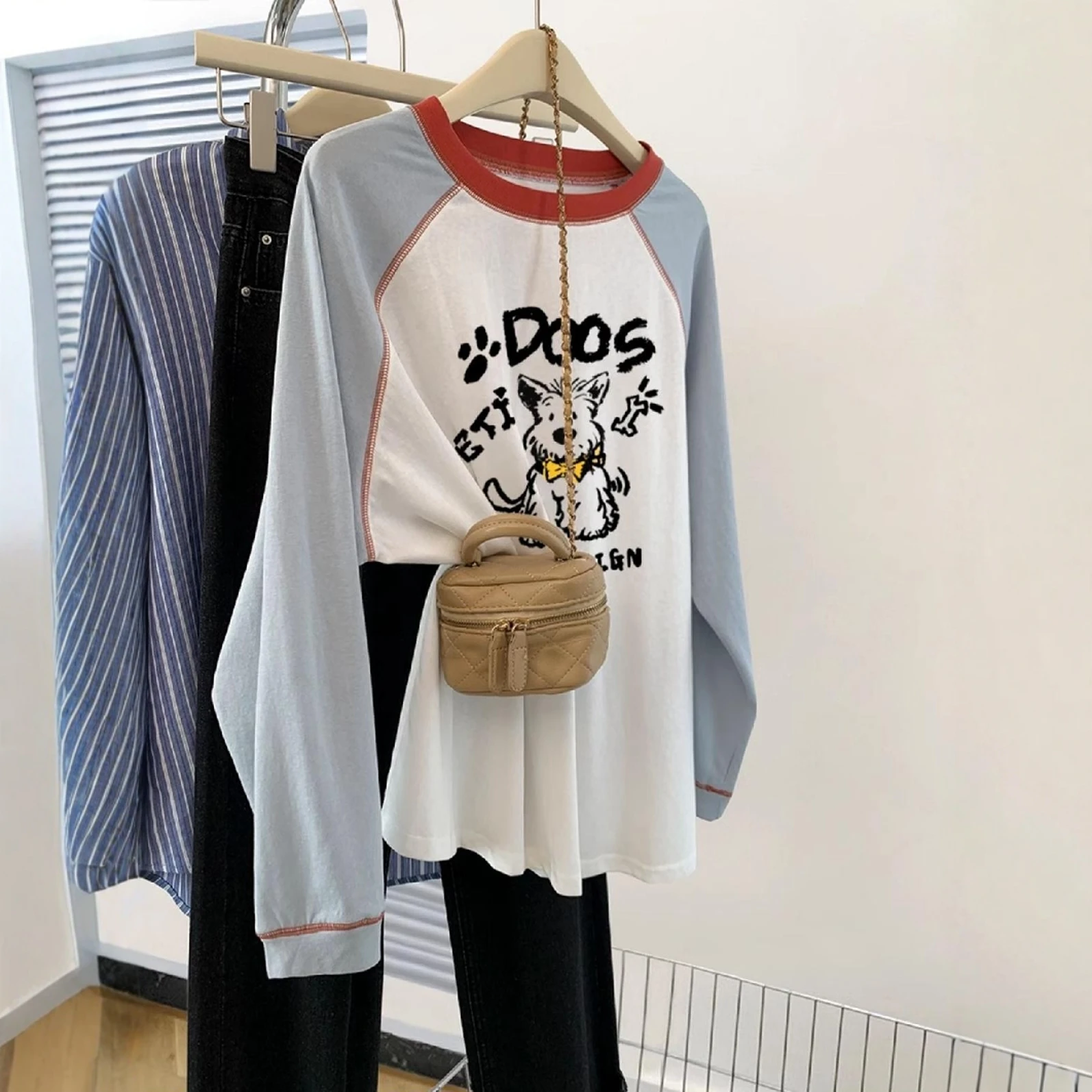 plus Size 300 Pounds Pure Cotton Long Sleeve Women's T-shirt Loose Slimming Base Layer Shirt for Pear Body Types
plus Size 300 Pounds Pure Cotton Long Sleeve Women's T-shirt Loose Slimming Base Layer Shirt for Pear Body Types