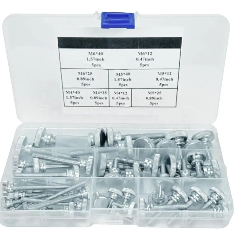 45pcs Large Head GB834 Knurled Screws High Head Durable Round Head Screws Knurled Fastener Fasten Button Toothed Screws
45pcs Large Head GB834 Knurled Screws High Head Durable Round Head Screws Knurled Fastener Fasten Button Toothed Screws