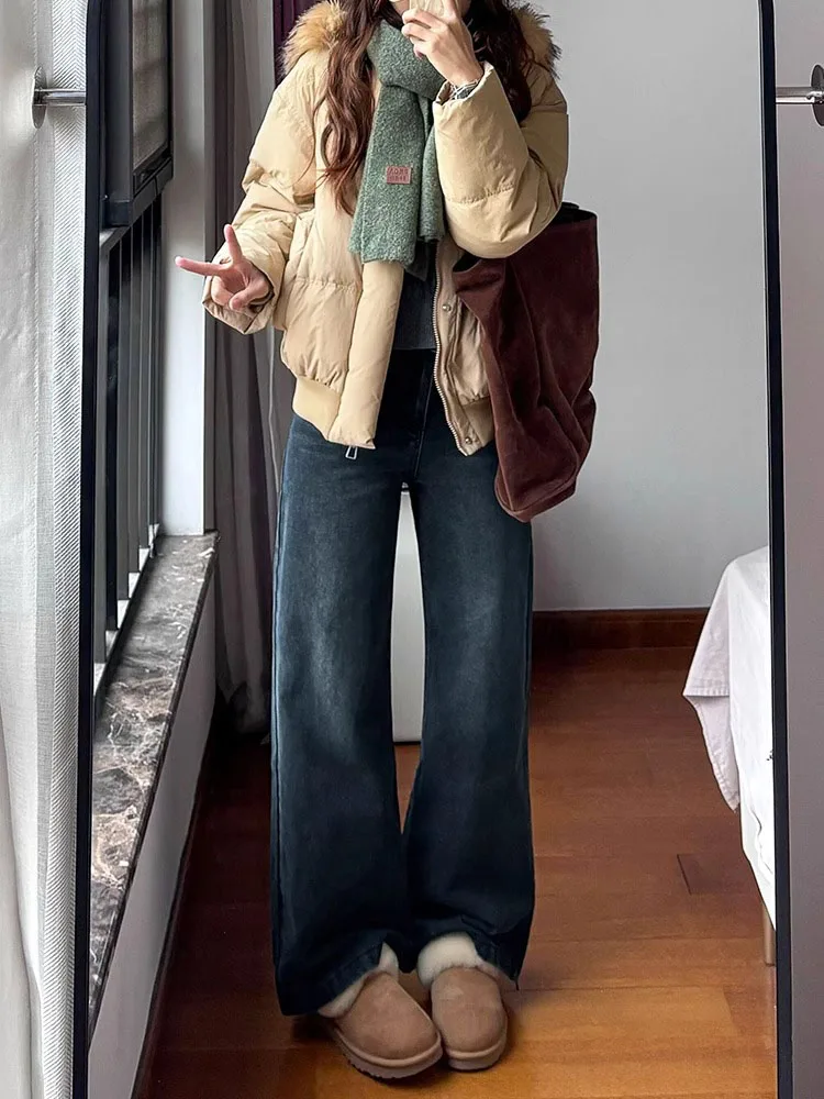 plus Size High Waist Wide Leg Jeans Women's Spring New Style Pear Shape Loose Fit Straight Leg Pants Casual Wear Denim
plus Size High Waist Wide Leg Jeans Women's Spring New Style Pear Shape Loose Fit Straight Leg Pants Casual Wear Denim
