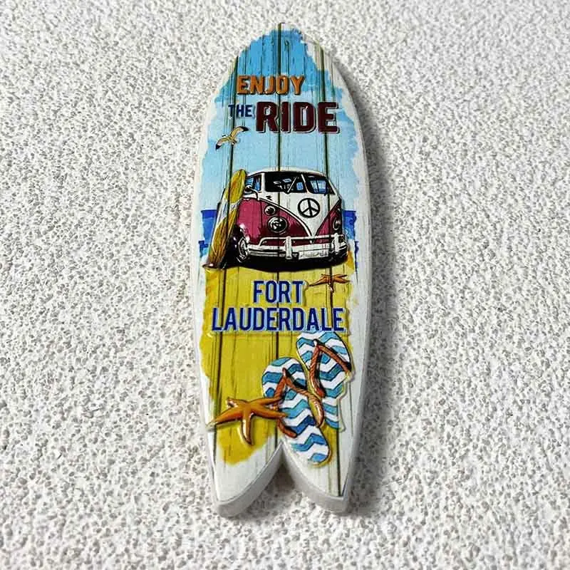 3D Resin Refrigerator Magnet - Enjoy the Ride Fort Lauderdale - Vintage Car and Beach Vibe Decor - Strong Magnet - Home Decorati
3D Resin Refrigerator Magnet - Enjoy the Ride Fort Lauderdale - Vintage Car and Beach Vibe Decor - Strong Magnet - Home Decorati