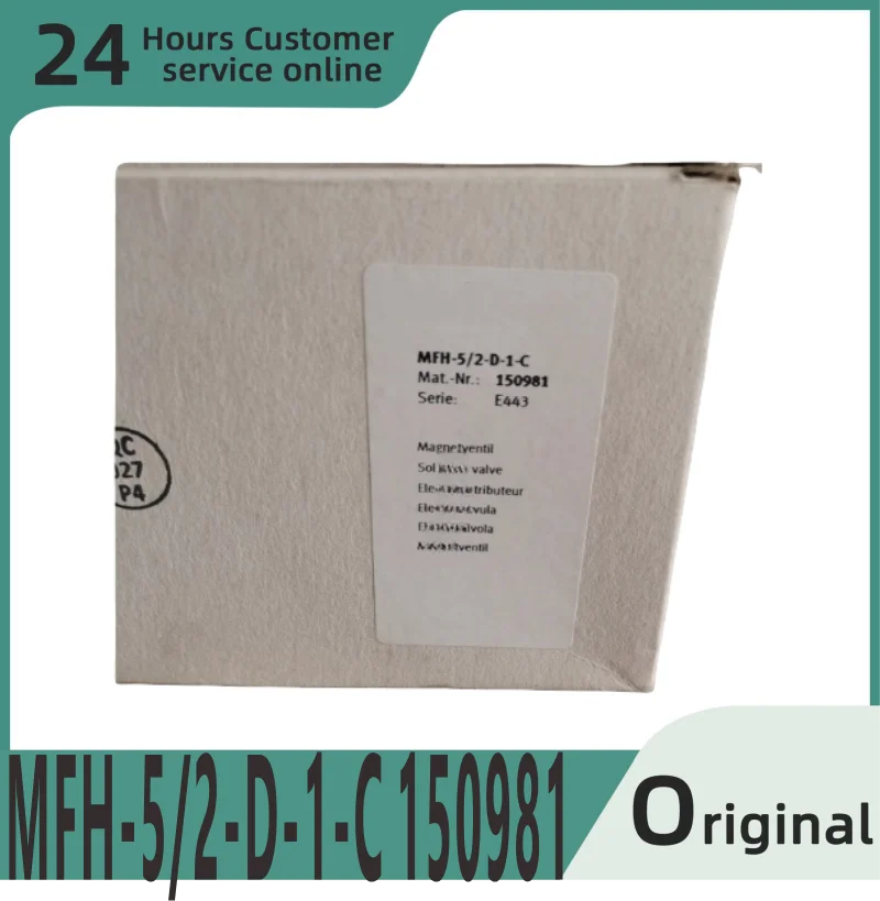 Совершенно новый оригинальный электромагнитный клапан MFH-5/2-D-1-C 150981 МФХ-5/2-Д-2-ФР-С 151709 МФХ-5/2-Д-3-ФР-С 151711
Совершенно новый оригинальный электромагнитный клапан MFH-5/2-D-1-C 150981 МФХ-5/2-Д-2-ФР-С 151709 МФХ-5/2-Д-3-ФР-С 151711