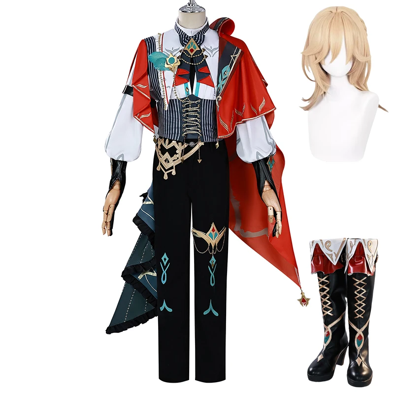 Kaveh Cosplay Genshin Impact Cosplay Costume Wig Shoes Men Women Halloween Carnival Party Role Playing Suit Clothing Outfits
Kaveh Cosplay Genshin Impact Cosplay Costume Wig Shoes Men Women Halloween Carnival Party Role Playing Suit Clothing Outfits